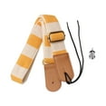 thumbnail image 1 of Ukulele Strap with Adjustable Tail Comfortable Solid Hawaiian Guitar Back Straps Yellow, 1 of 8