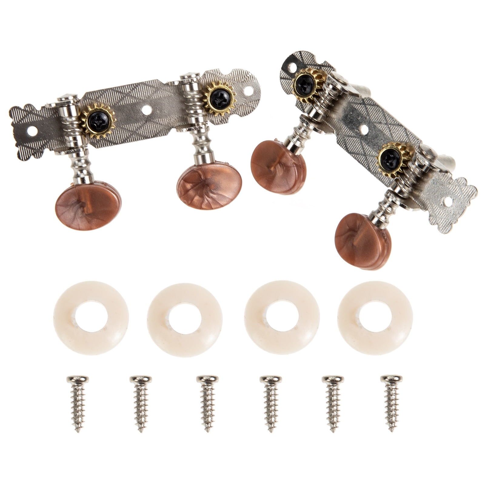 Ukulele Tuners Guitar Ukelele Tuning Peg Head Replace Metal