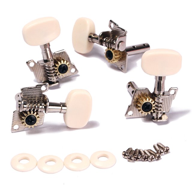 Ukulele tuning pegs 2 Pair (2R2L )Tuning Pegs Machine Heads Tuner for