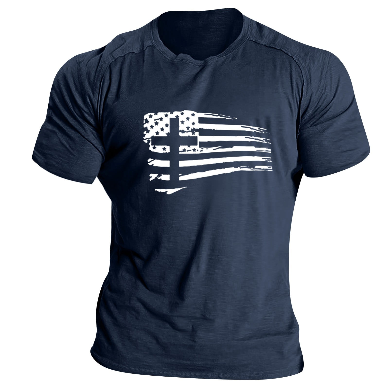 Ukumplol Mens TShirts Graphic Tees T Shirt with Round Neck and Short