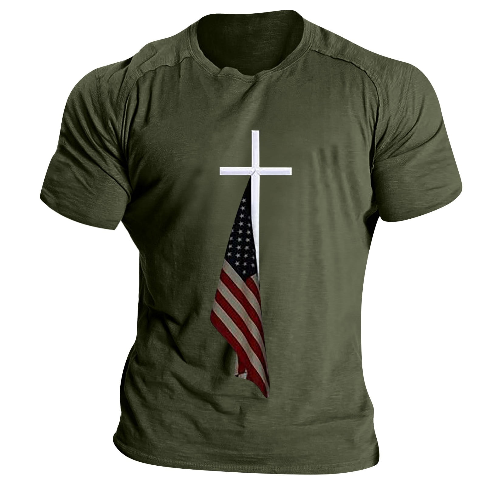 Ukumplol Mens TShirts Graphic Tees T Shirt with Round Neck and Short