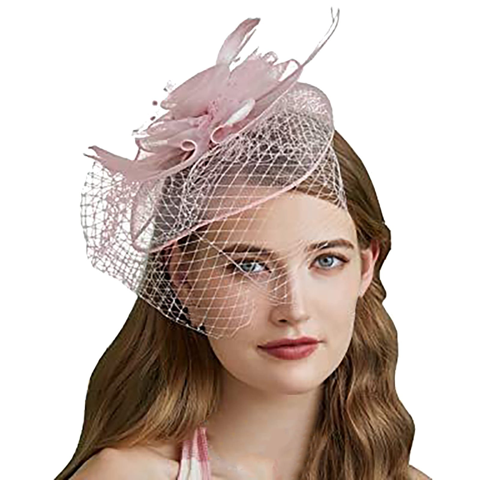 Ukumplol Womens Derby Hats 2025 Church Hats for Women Tea Party Hats ...