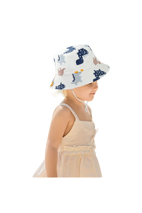 Baby Sun Hat Baby Boy Hats Toddler Hat UPF 50+ Bucket Hat for Baby Girls Infant Beach Hat with Wide Brim Kids Caps (E, One Size)