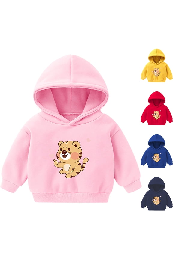 Baby Toddler Kids Boy Girl Solid Casual Pocket Hoodie Sweatershirt Pullover (Yellow, 12-18 Months)