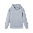thumbnail image 1 of Ulanda Boys Hoodies Teens Hooded Sweatshirt Kids Long Sleeve Fashion Pullover (Grey, 11-12 Years), 1 of 4