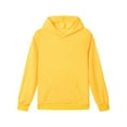 thumbnail image 1 of Ulanda Boys Hoodies Teens Hooded Sweatshirt Kids Long Sleeve Fashion Pullover (Yellow, 15-16 Years), 1 of 4