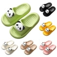 thumbnail image 1 of Ulanda Bunny Toddler Slides Slipper Unisex Child Boys Girls Slide Sandals for Kids Flip Flops Compfy Shower Slippers Beach Garden Shoes (Black, 8.5), 1 of 7