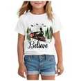 thumbnail image 1 of Ulanda Christmas Cookie Shirt Toddler Boys Girls Cookie Crew T-Shirt Xmas Gifts Tee Tops Holiday Outfits (White, 13-14 Years), 1 of 6
