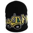 thumbnail image 1 of Ulanda Cute Embroidery Excavator Toddler Kids Beanie Caps Soft Warm Baby Knitted Winter Hat for Boys Girls Age 3-10 (Black, One Size), 1 of 6