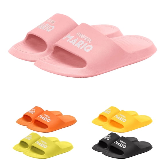 Ulanda Kids Boys Girls Ball Sprots Slides Sandals Ultra Comfortable Beach Pool Shower Shoes House Slide Indoor Outdoor for Sports Fan (Orange, 11)