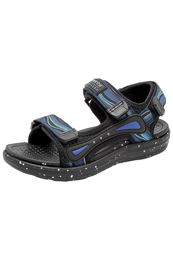Kids Boys Summer Sports Sandals Hiking Beach Outdoor Open toe Sports Sandals for Kids (Blue, 2.5)