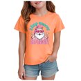 thumbnail image 1 of Ulanda Toddler Christmas Shirts Girls Boys Christmas Tree Cake T Shirt Kids Xmas Tee Short Sleeve Tops (Light Yellow, 7-8 Years), 1 of 5
