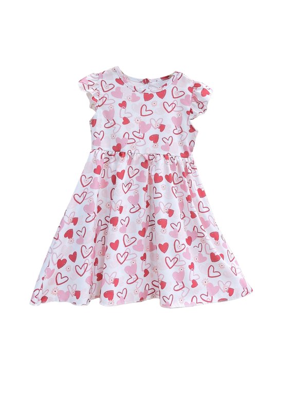 Toddler Girls Ruffle Dress Sleeveless Flower Girls Swiss Dots Flowy Pleated Party Dress Easter Dresses Size 1-6T (Purple, 4-5 Years)