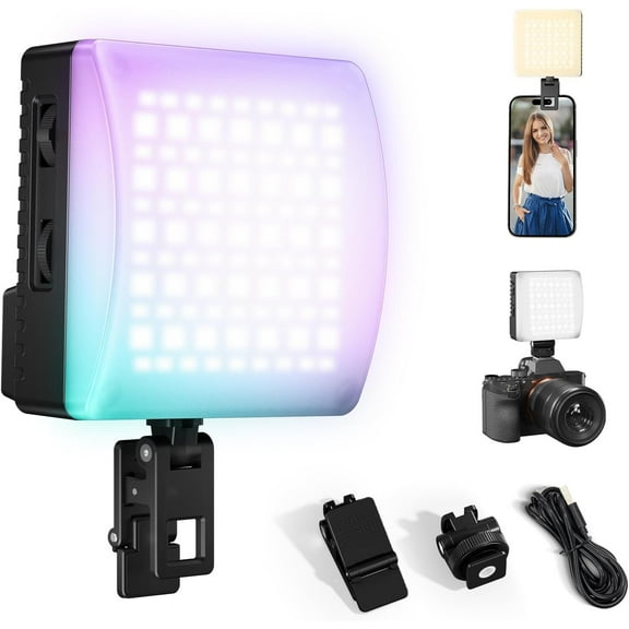 Ulanzi C10 10W RGB Portable LED Light Pocket Camera Light for on-location shoots