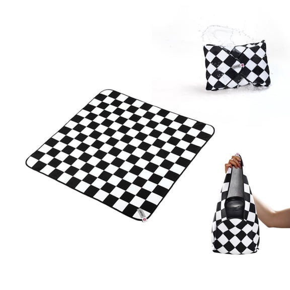 Ulanzi CA02 Camera Wrap Cloth Protective Magic Cloth, Self-Adhesive, 45x45cm, Checkerboard Pattern