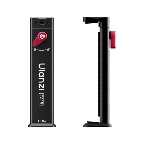 Ulanzi CA15 One-Lock Tablet Clamp Holder, Universal Mount for 4.7"12.9" Tablets & iPads, Aluminum Tablet Holder with 1/4" Thread, Arca-Swiss & Uka Compatible