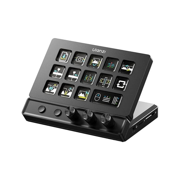 Ulanzi D200X All-in-One Creative Deck Desktop Control Hub Stream Controller Video Photo Console