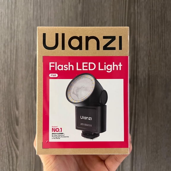 Ulanzi F16R Camera Flash SpeedLite GN16 6800K LED Light for Nikon Sony Fujifilm Canon Panasonic Olympus