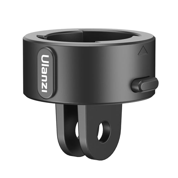 Ulanzi Go-Quick II Quick Release Mount Base for GoPro Hero 13/12/11 Max/9/8/7/6/5/4, Lightweight ABS Quick-Release Adapter with 1/4" Thread for Tripods, Action Camera Mounts, and Accessories