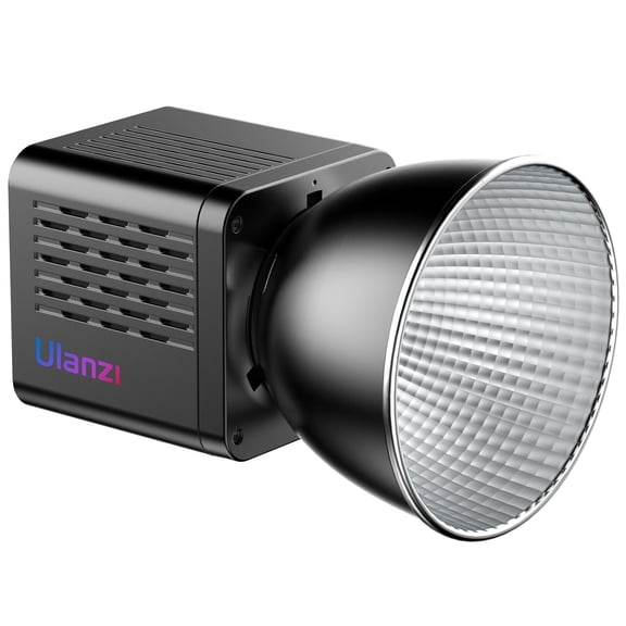 Ulanzi L024 40W RGB Video Light, 2500K6500K Bi-Color COB Fill Light with 0359 Full RGB, 50W Overclock Mode, Built-In Battery, Portable LED Light for Photography, Video Recording