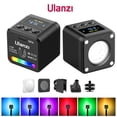 thumbnail image 1 of Ulanzi L2 RGB Mini LED Video Fill Light Lamp Magnetic For Photography Studio Lighting, 360° Full Color Portable Light, 1 of 10