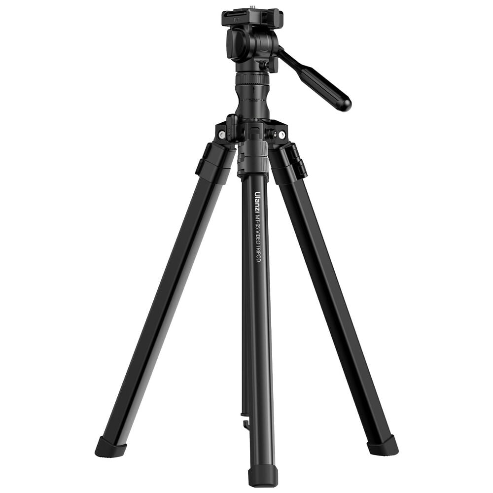Ulanzi MT-65 Professional Horizontal Tripod Bluetooth Remote 69.3" Telescopic Aluminum Tripod with 360° Ball Head Phone Mount and Center Column Extension for DSLR Mirrorless Cameras and Smartphones