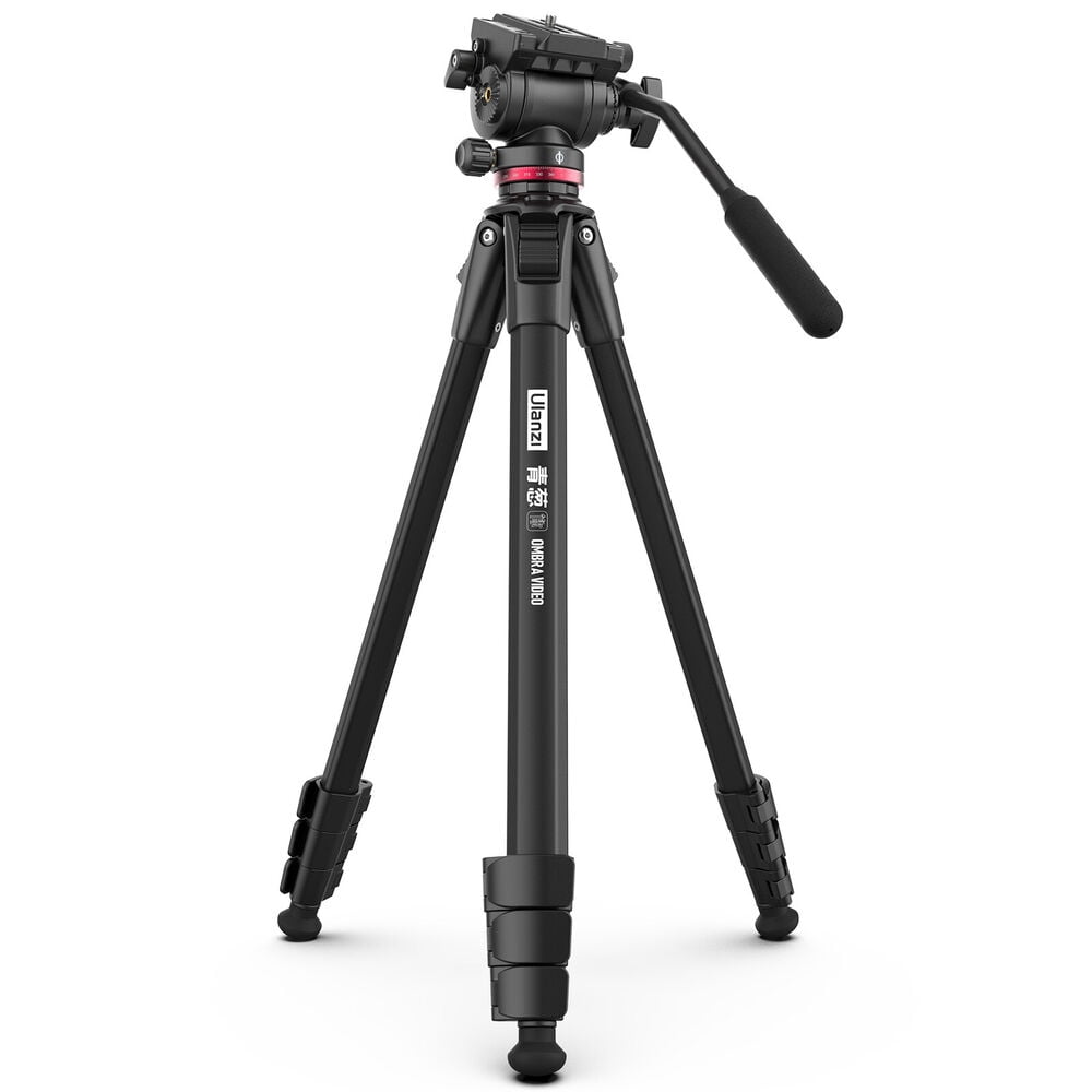 Ulanzi Ombra XIANG Travel Video Tripod with 360° Pan Head for DSLR Cameras and Smartphones, Lightweight Aluminum, 160cm Adjustable Height