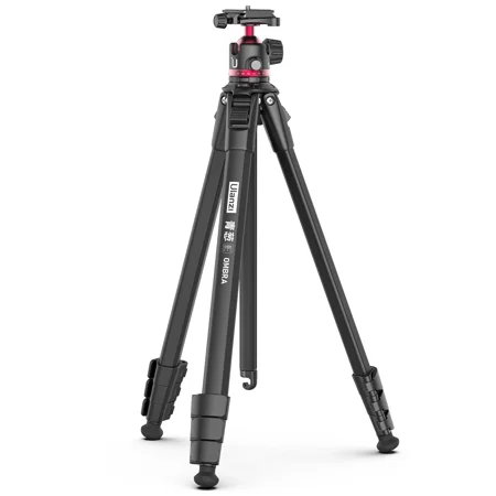 Ulanzi Ombra YING Travel Tripod for DSLR Camera & Smartphone – 158cm Height, Arca Swiss Quick Release, 360° Panorama, Outdoor Compass