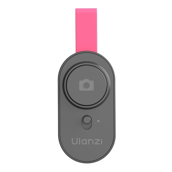 Ulanzi RC05 Bluetooth Wireless Remote Shutter for iPhone Android, Pocket Selfie Clicker Camera Remote Control, 10m Range, 8g Lightweight, Blac