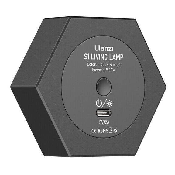 Ulanzi S1 Lite Live Atmosphere Sunset Projector Night Fill Light Single Lamp