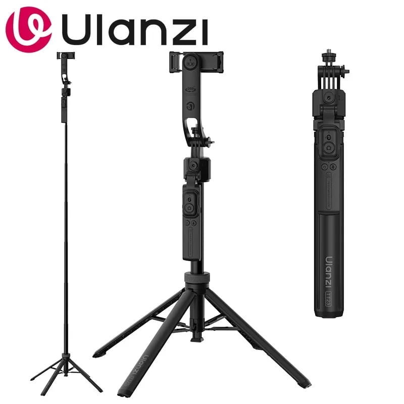 Ulanzi TT23 Auto-Tracking Selfie Stick Tripod Gesture Remote Control Travel Vlog