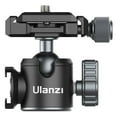 thumbnail image 1 of Ulanzi U-80L Arca-Swiss Cold Shoe Ball Head Lightweight Camera Tripod Head with 10KG Load Capacity for DSLR & Mirrorless Cameras, Microphones, and Video Accessories, 1 of 24