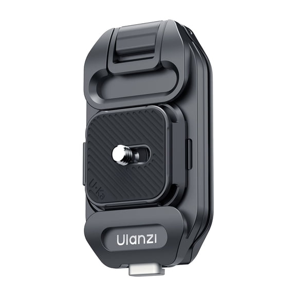 Ulanzi UKA07 Backpack Quick Release Camera Clip Mount, Aluminum Strap Clip with 1/4 Screw for Hiking, Travel & Photography
