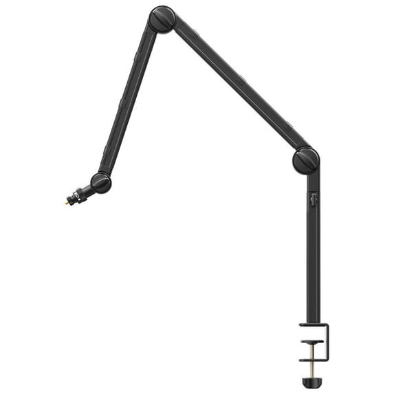 Ulanzi VIJIM LS24 Desktop Boom Arm Stand – Adjustable Aluminum Microphone & Camera Arm for DSLR, GoPro, Smartphone, Lights (Up to 1.5kg)