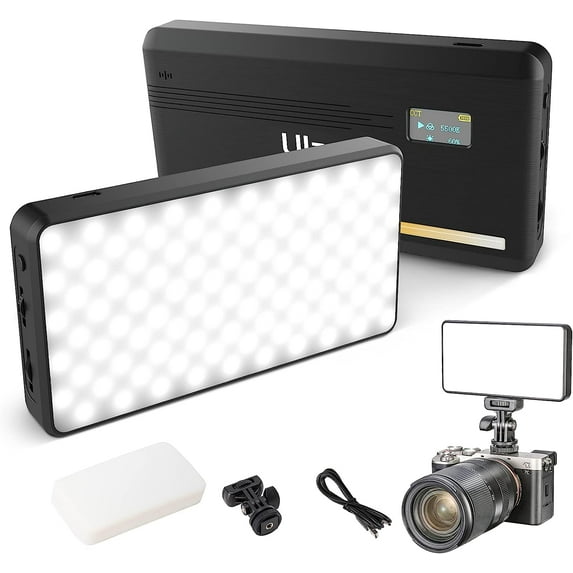 Ulanzi VL200 8W Bi-Color LED Video Light On-Camera Video Fill Light for Photography