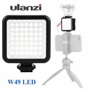 Ulanzi W49 LED Portable Mini Photography Lamp Fill Light Dimmable for DSLR Camera Phone Vlog
