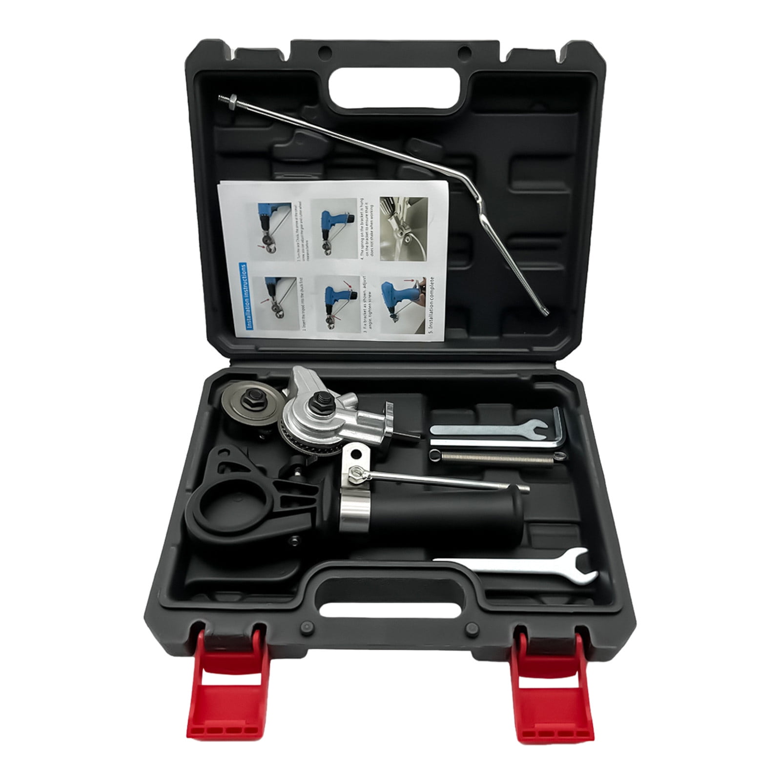 Ularma Centering with Holes Straight Edge Home Drill Conversion Accessories Sheet Cutter