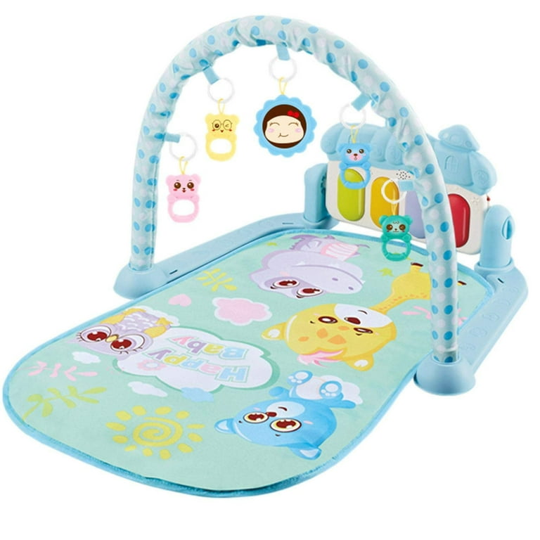 Ularma Outdoor Hopscotch Play Mat Children Play Mat with Walls Baby Games Activity Fitness Mat Fitness Frame Baby Music Game Mat Walmart