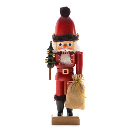 CHRISTIAN ULBRICHT Nutcracker - Santa With Tree And Sack