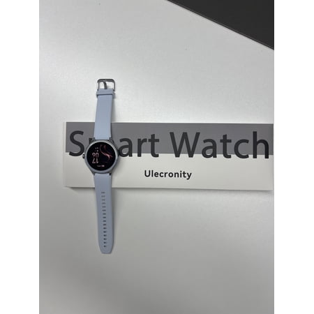 Ulecronity Smart Watch, 1.8” Full Touch Screen, Call & Message Notifications, IP68 Waterproof, Long Battery Life for Android iOS Phones