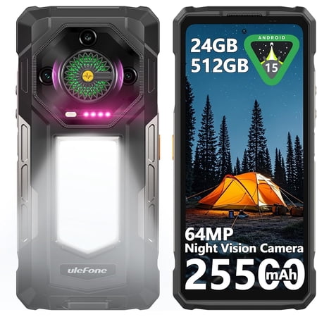 Ulefone Armor 33 25500mAh Battery (66W) Rugged Phone, 12GB+512GB