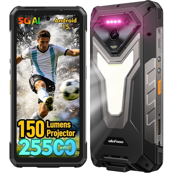 Ulefone Armor 34 Pro Plus 5G, 32(16+16)GB 512GB, 25500mAh, 6.95" Inch