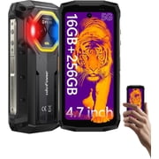 Ulefone Armor Mini 20T Pro 5G Rugged Phone, 16GB 256GB, 6200mAh, 4.7 HD Screen-Black