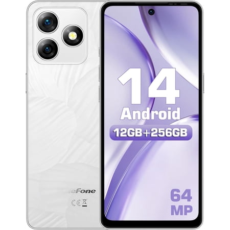 Ulefone Note 18 Pro, Cell Phone Unlocked, 6GB+256GB
