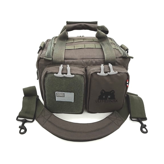 Ulfhednar Cordura Range Bag for Pistol/Gear, Wolf Grey
