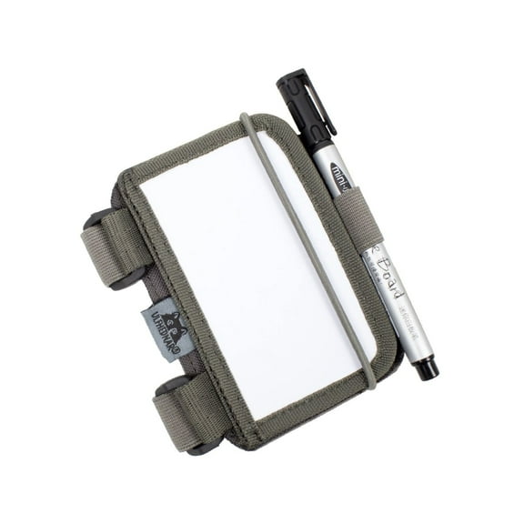 Ulfhednar Notepad for arm, Velcro Incl whiteboard marker, white, NSN N