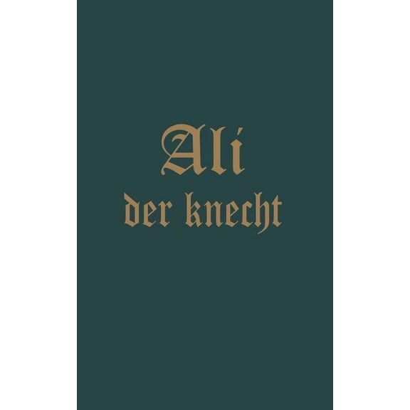 Uli, Der Knecht: Ein Volksbuch, (Paperback)