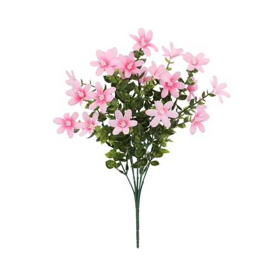 Uli Flower Bouquet - and Silk Material, Lifelike Design & Low Maintenance, for Indoor Home and Bedroom Decoration