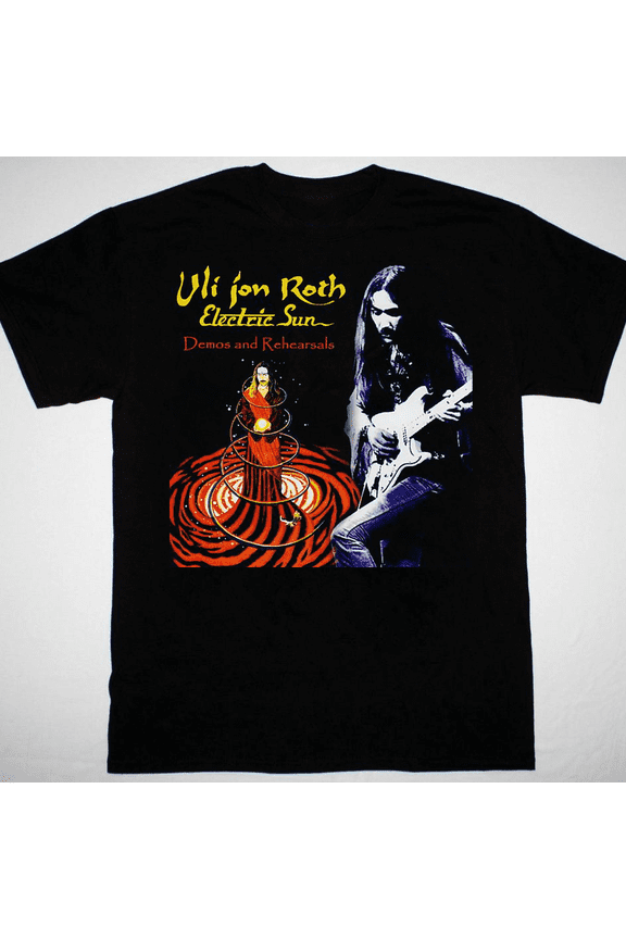 Uli Jon Roth Electric Sun T-shirt Black Unisex All Sizes S-5Xl 1F1456