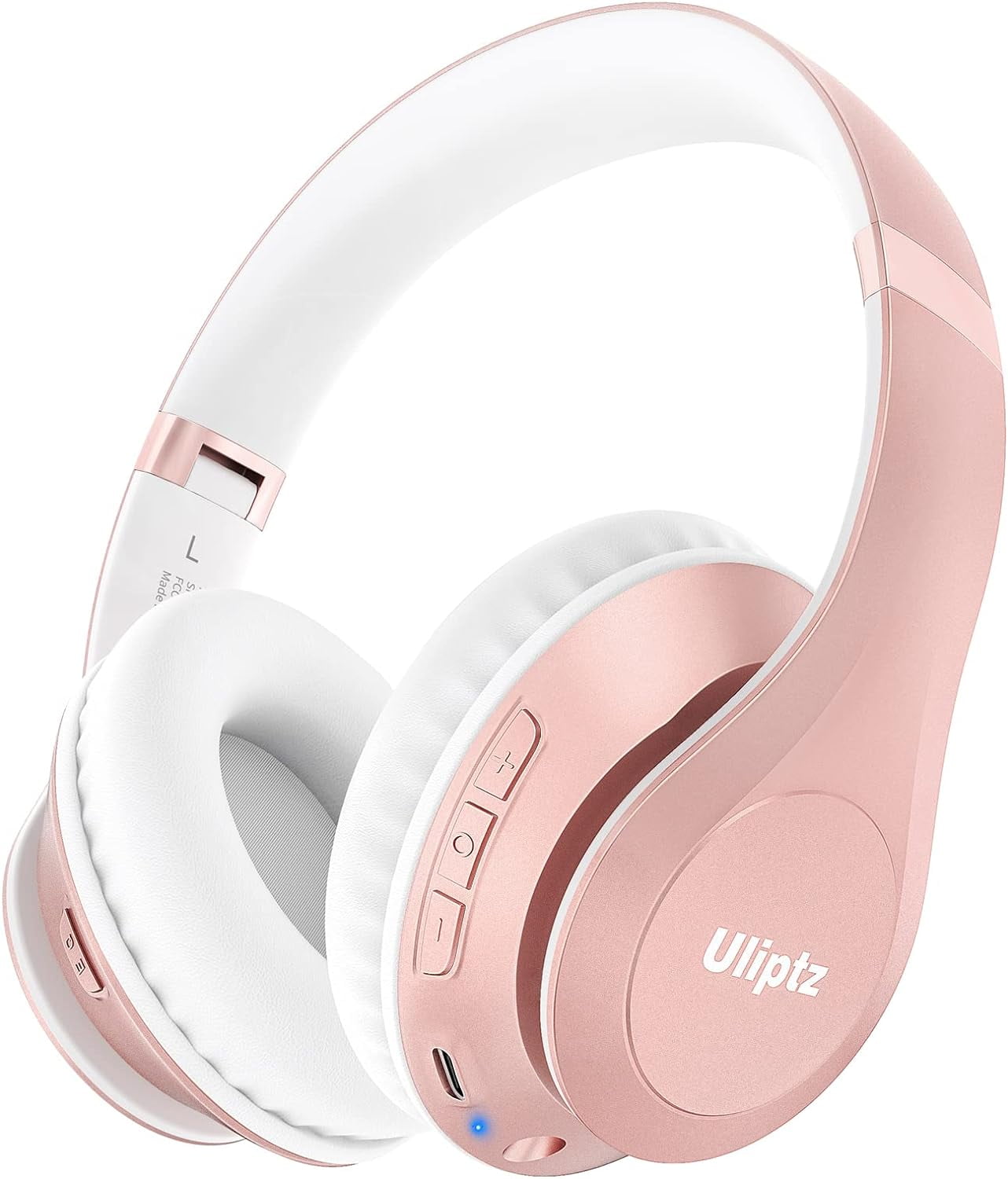 Uliptz Bluetooth Headphones, 65H Playtime, 6EQ Sound Modes Uliptz Bluetooth Headphones, 65H Playtime, 6EQ Sound Modes